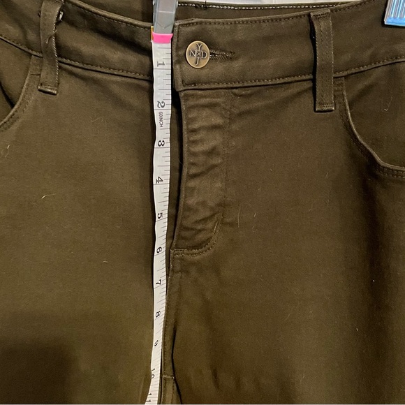 NYDJ Not Your Daughter’s Jeans Dark Green Alina Leggings Size 12 - Picture 11 of 13